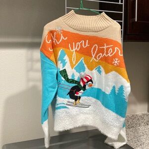 Ski You Later Sweater by Major Label Group NWT size XL
